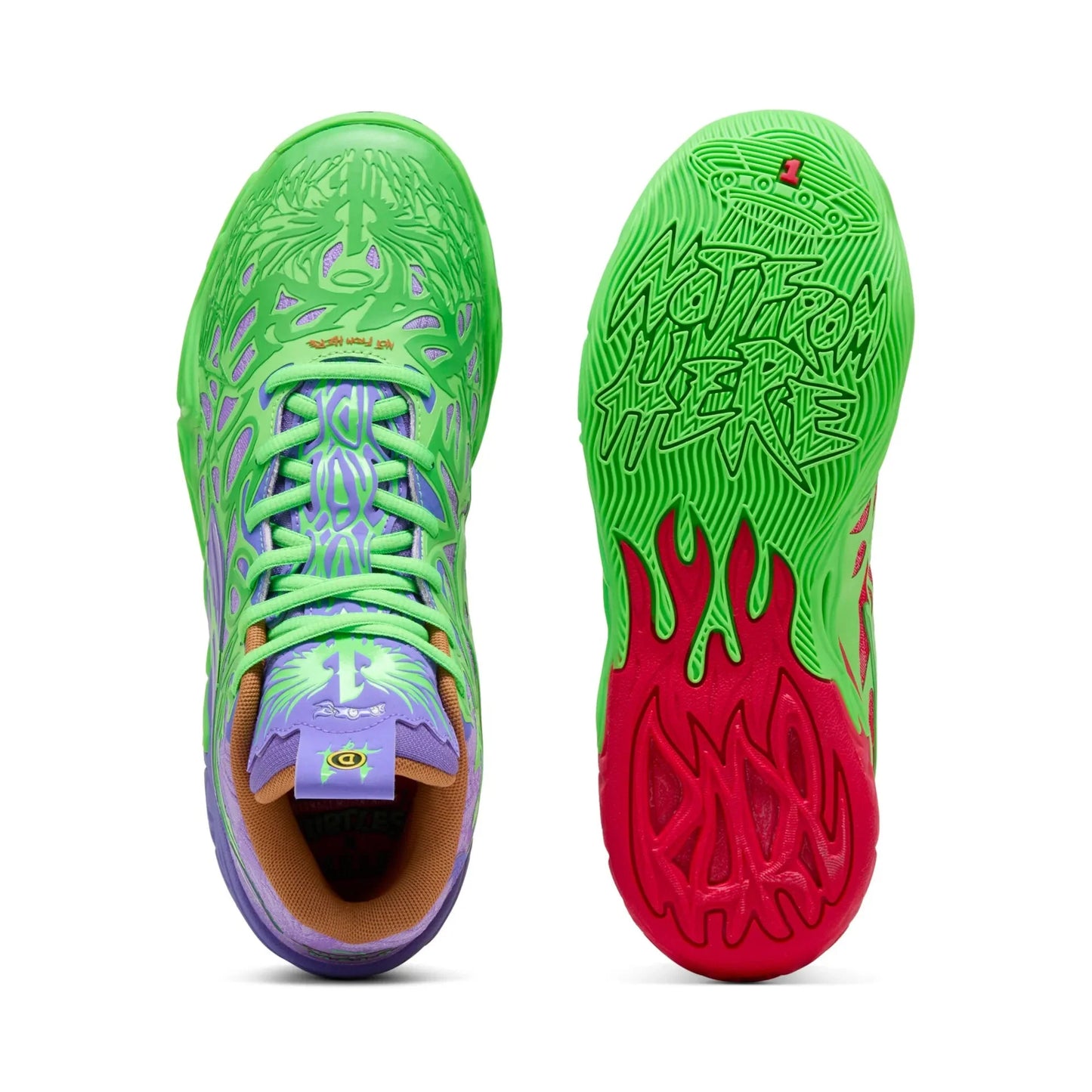 Tênis Puma LaMelo Ball MB04 Tartarugas Ninja