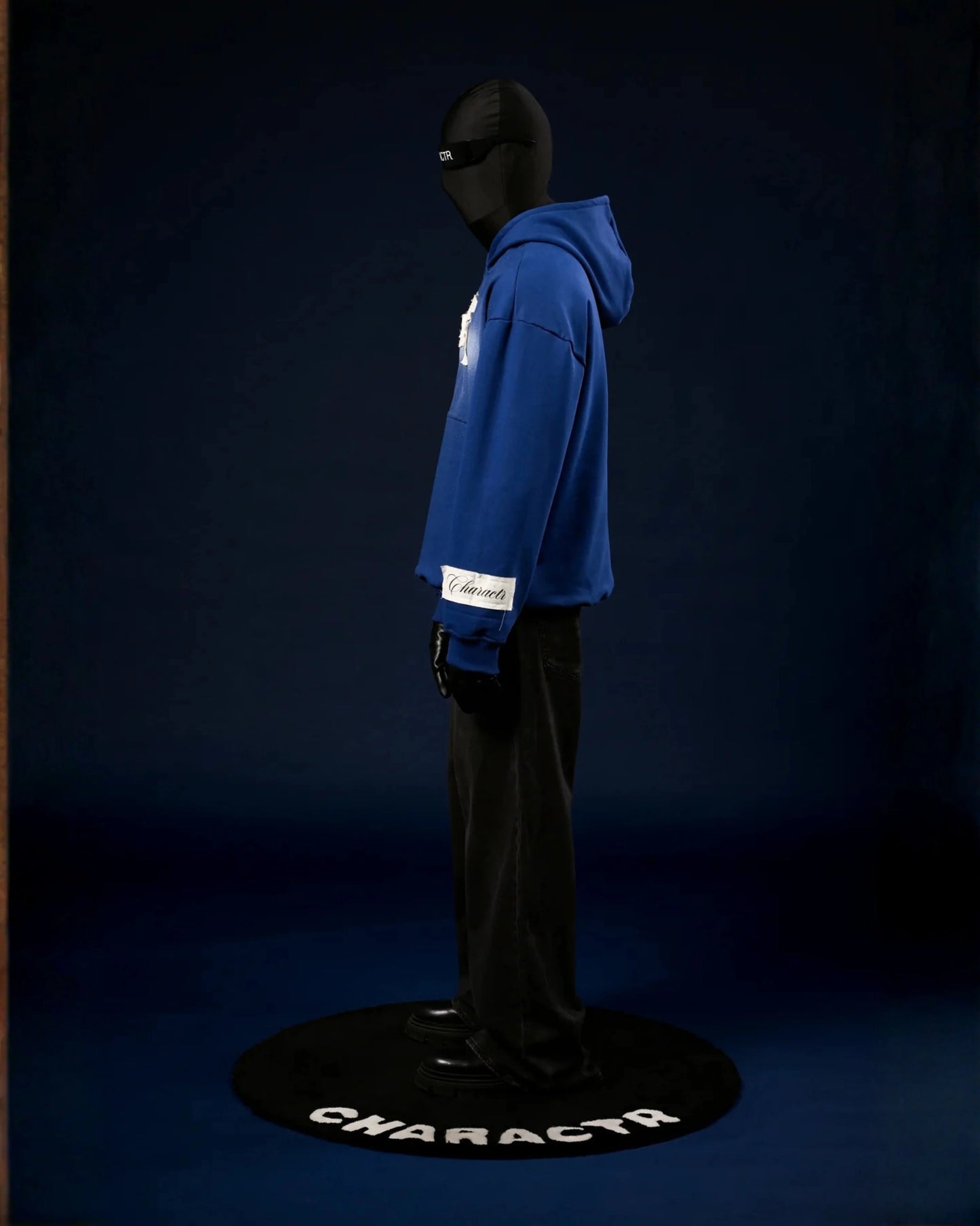 The Rule of Destiny Blue Oversize Hoodie HG x Charactr