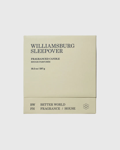 Better World Fragrance House Williamsburg Sleepover Candle