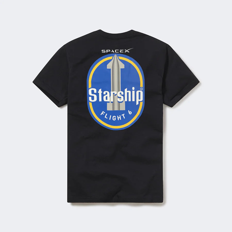 Unisex Starship Flight 6 T Shirt