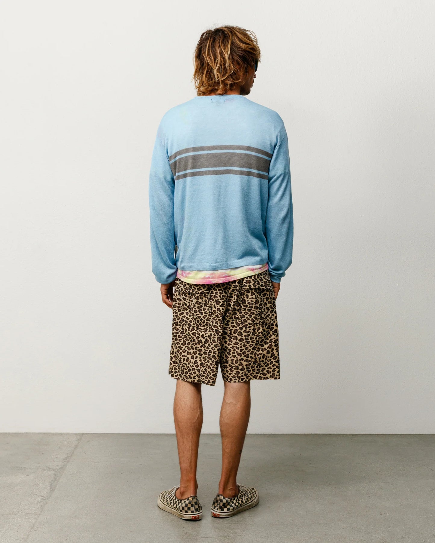 LIGHTWEIGHT STRIPED SWEATER
