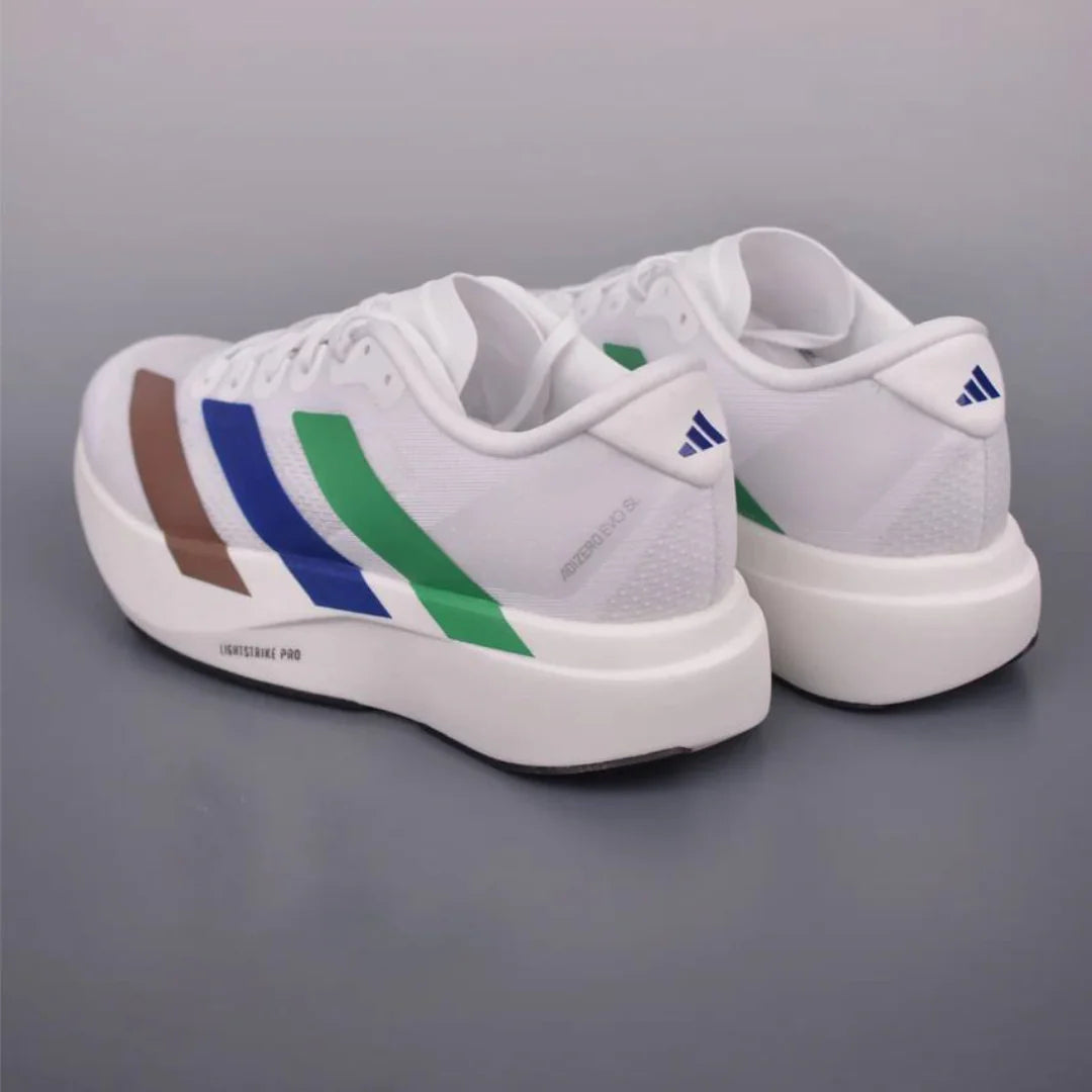 Tênis Adidas Adizero Evo SL Verde Azul Marrom
