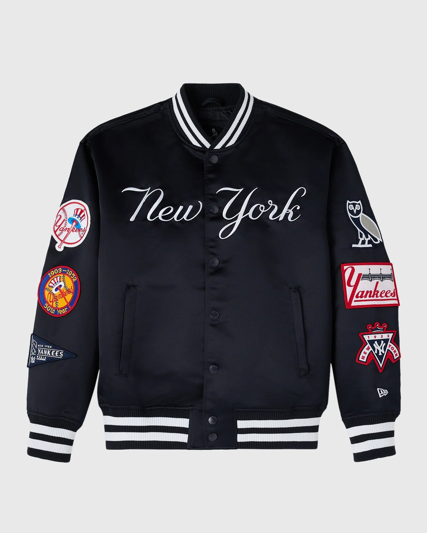 New Era MLB New York Yankees Varsity Jacket Navy