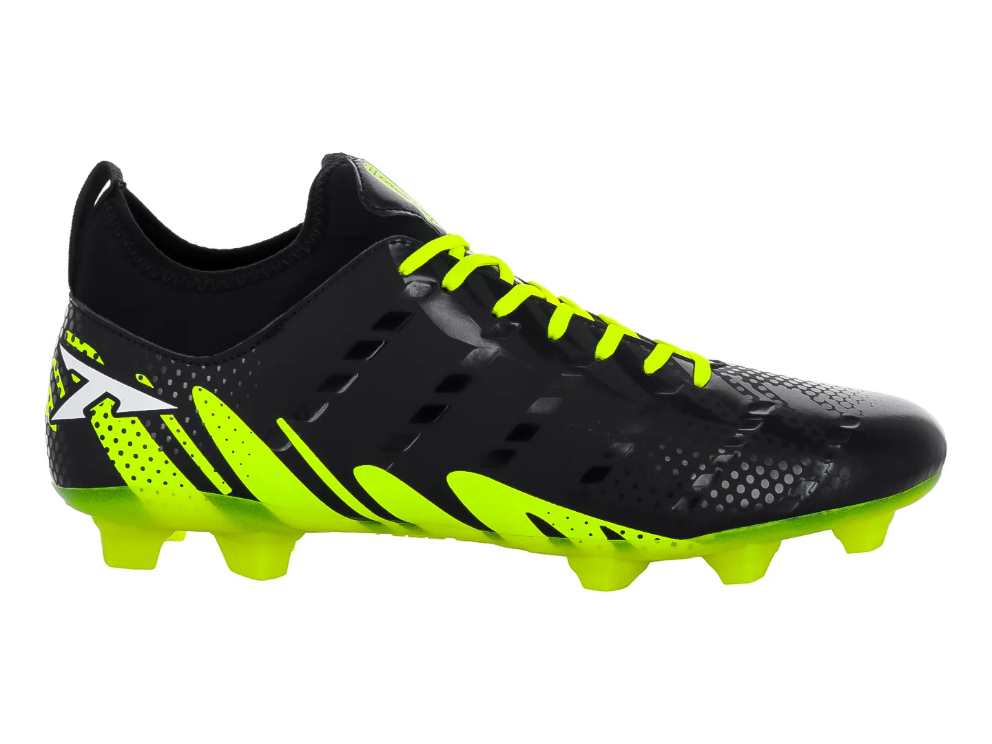 Tenis de Fútbol Leon Trucco Negro y Verde Neón