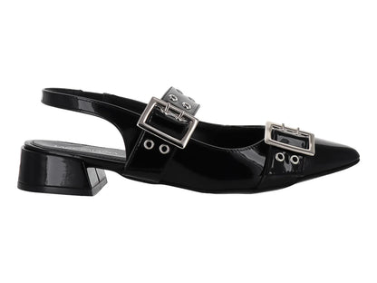 Zapatos de Charol Negro Lady Paulina para Mujer