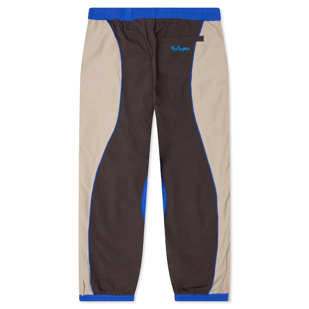 Brooklyn Botanics Tracksuit Bottoms Brown Blue