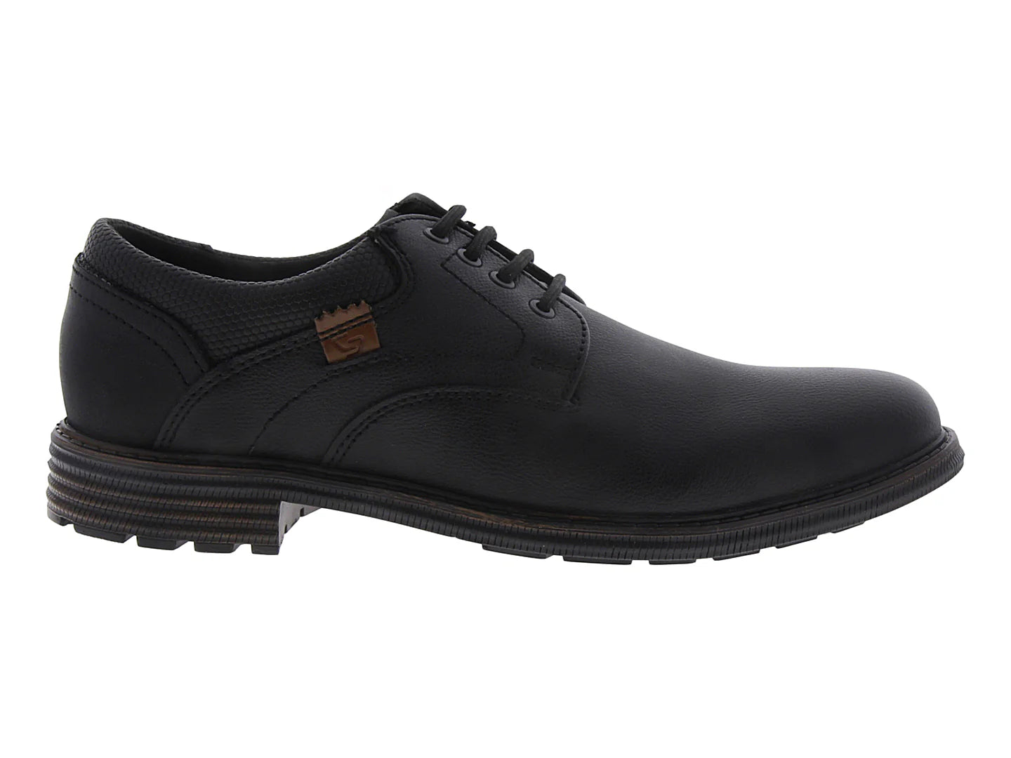 Zapatos Custom Style Negro Camel para Hombre