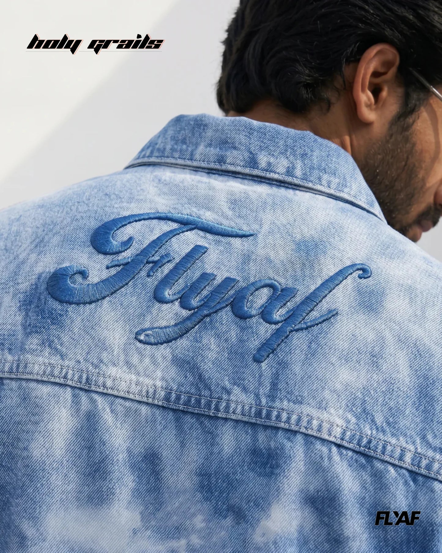Denim Yoke Rebel Half Sleeve Shirt HG x FLYAF