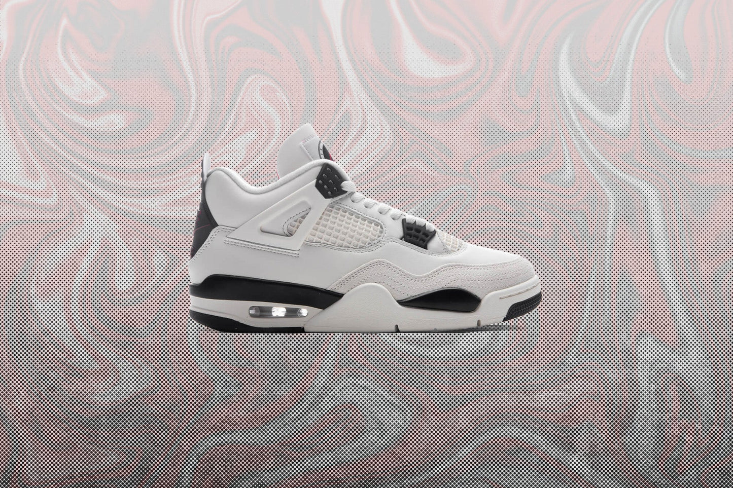 Air Jordan 4 Retro OG Flight Club Sail Black University Red