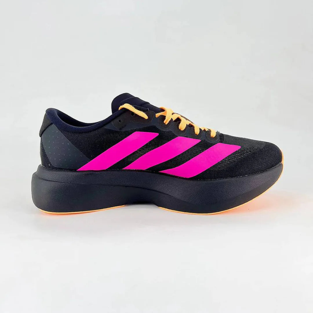 Tênis Adidas Adizero Evo SL Preto Amarelo Rosa