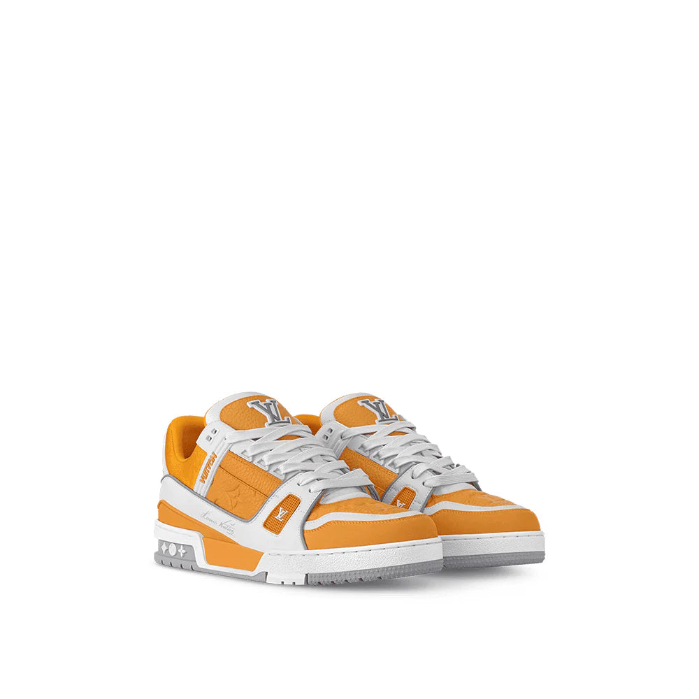 Louis Vuitton LV Trainer Sneaker Orange