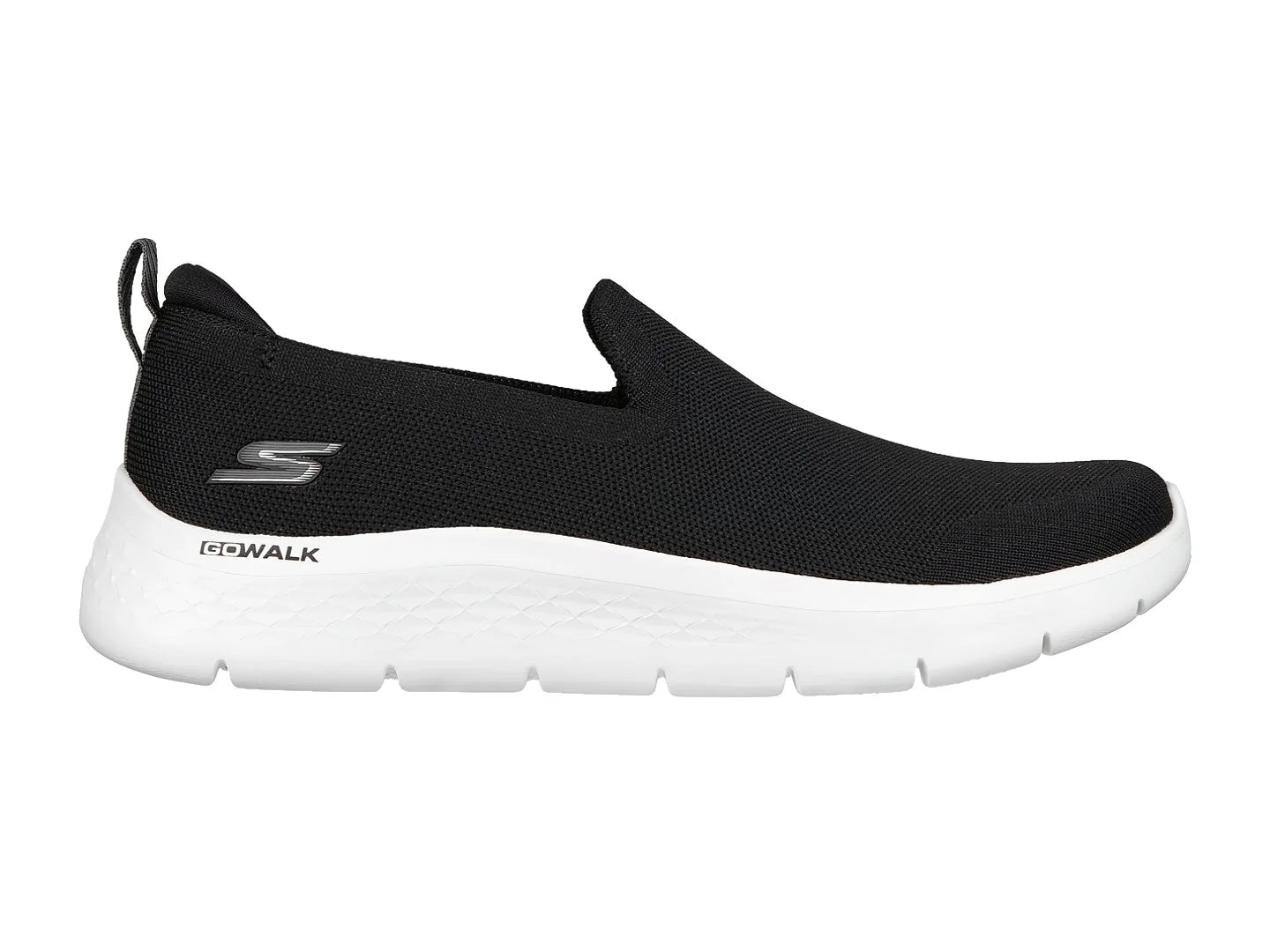 Tenis Skechers Go Walk Flex Negro con Blanco para Hombre