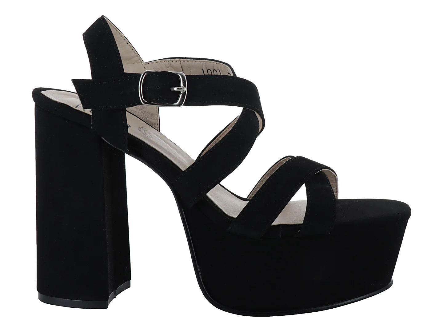 Zapatillas Luna Rosa Negro para Mujer