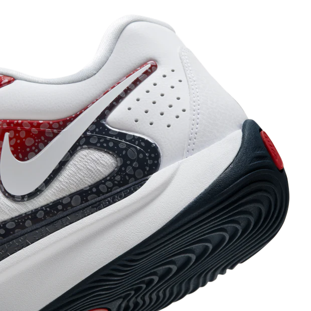 Tenis Nike KD17 Branco Vermelho