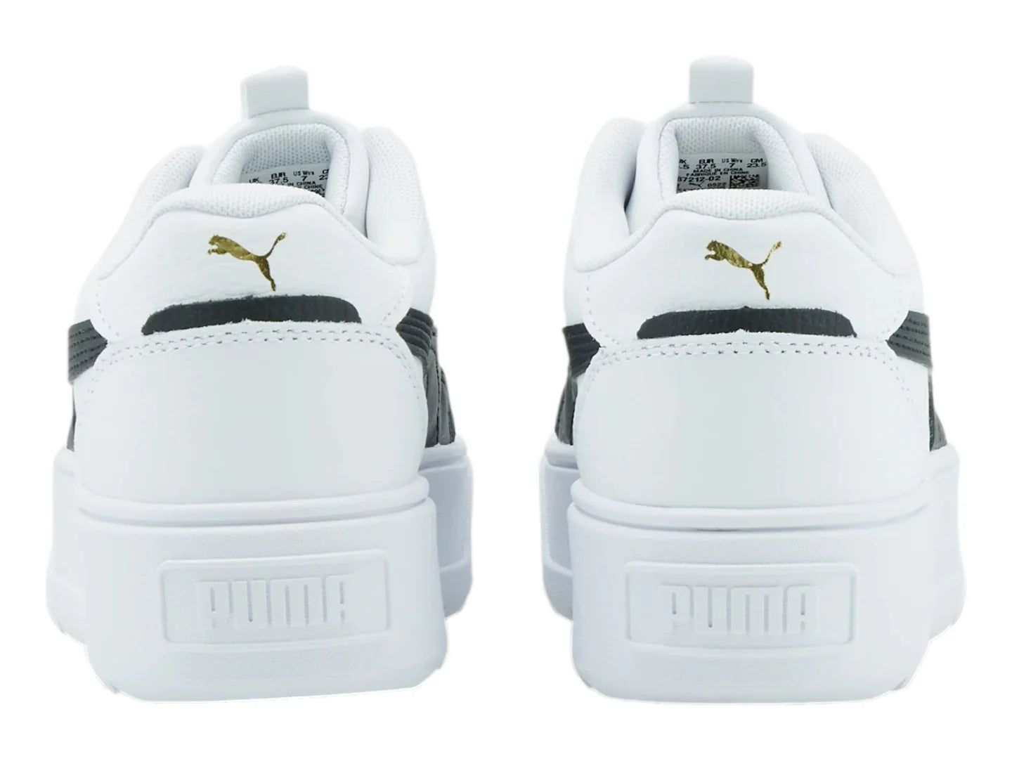 Tenis PUMA Carmen Rebelle Blanco y Negro para Mujer