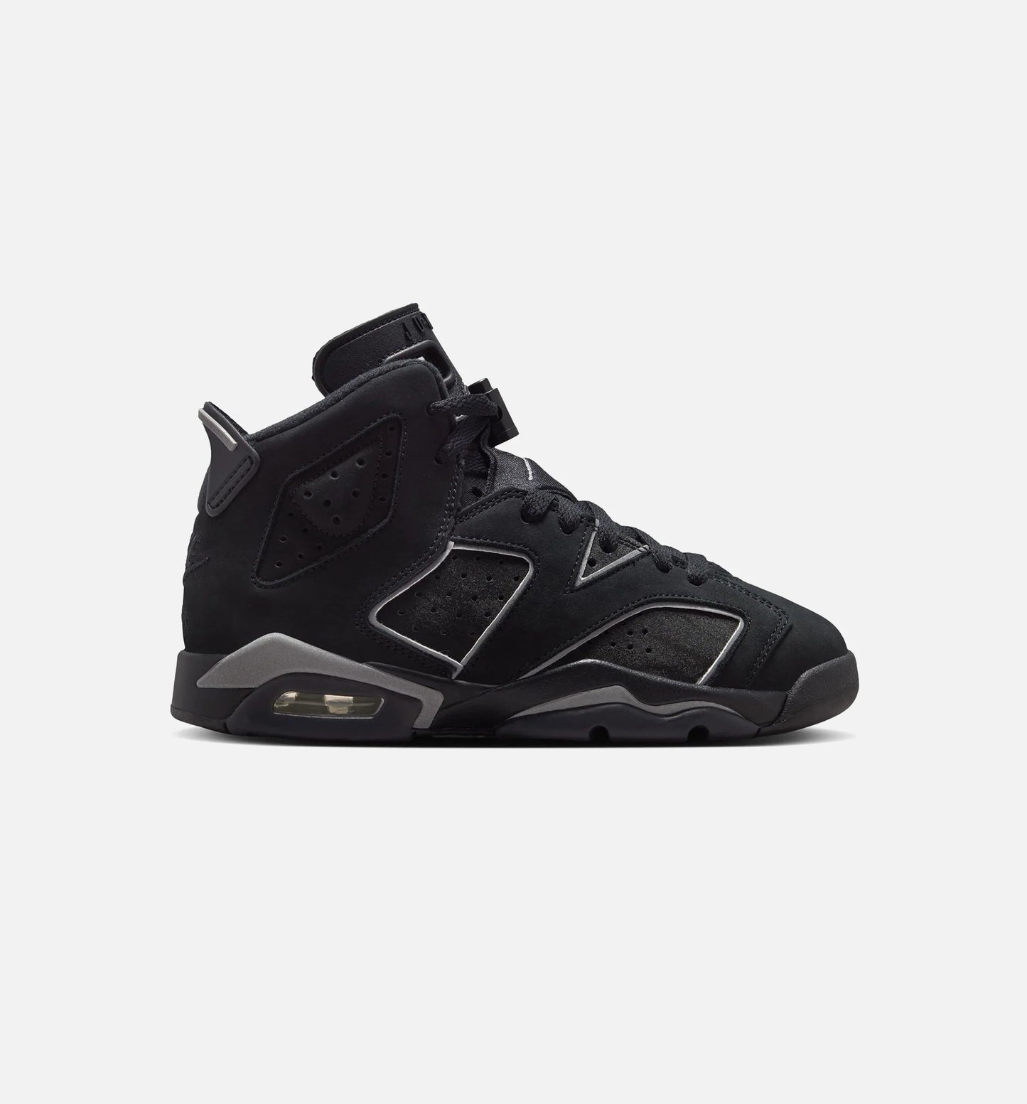 Air Jordan 6 Cap Gown Grade School Lifestyle Shoe Black Multi Color Multi Color