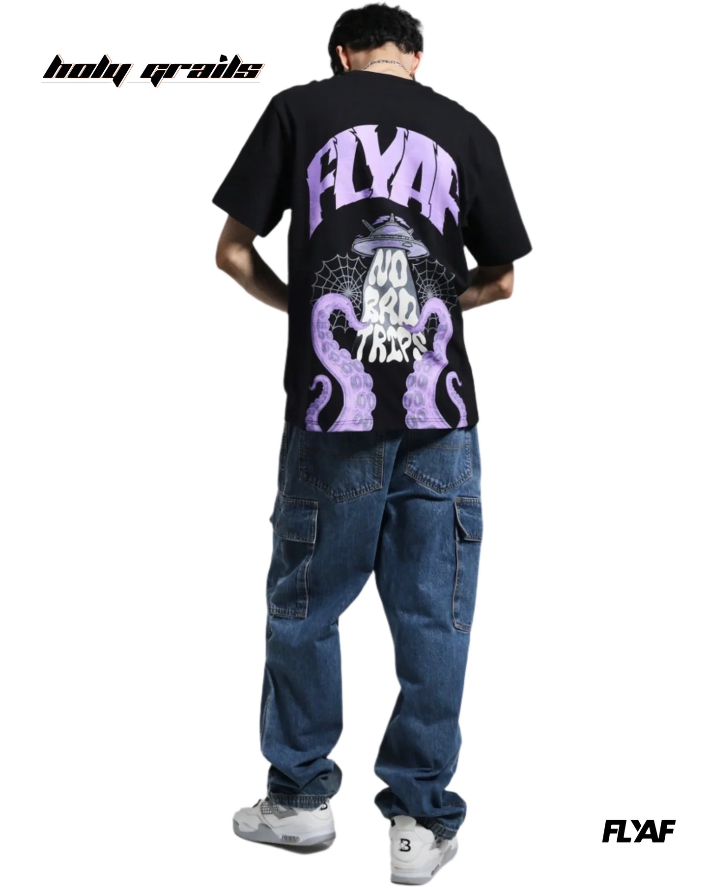 No Bad Trips Oversize Tee HG x FLYAF