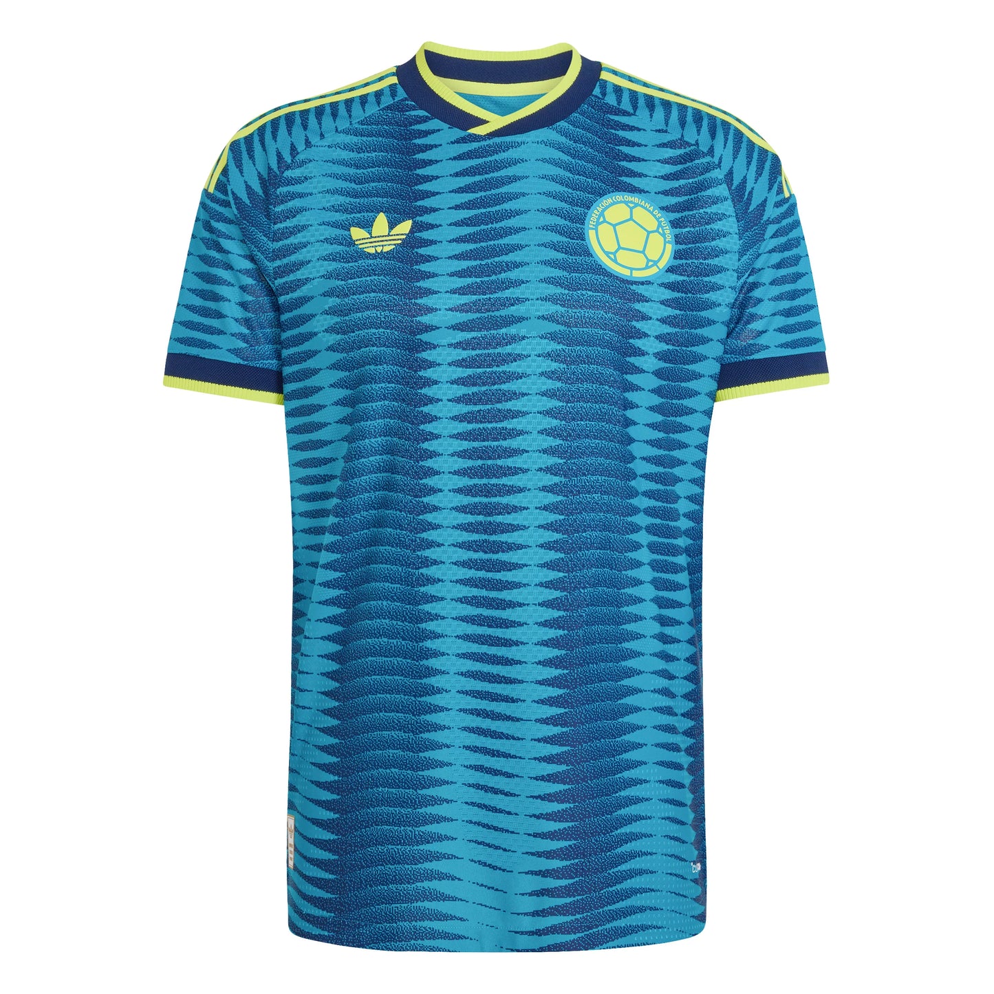 adidas Colombia Away Authentic Mens Soccer Jersey 2026 Mistery Petrol Navy