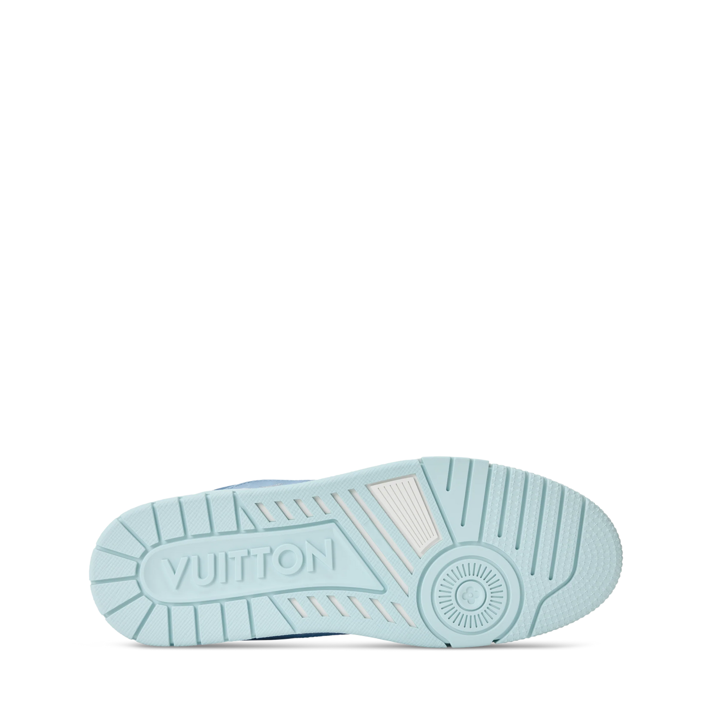 LV Trainer Sneaker Monogram printed canvas Blue