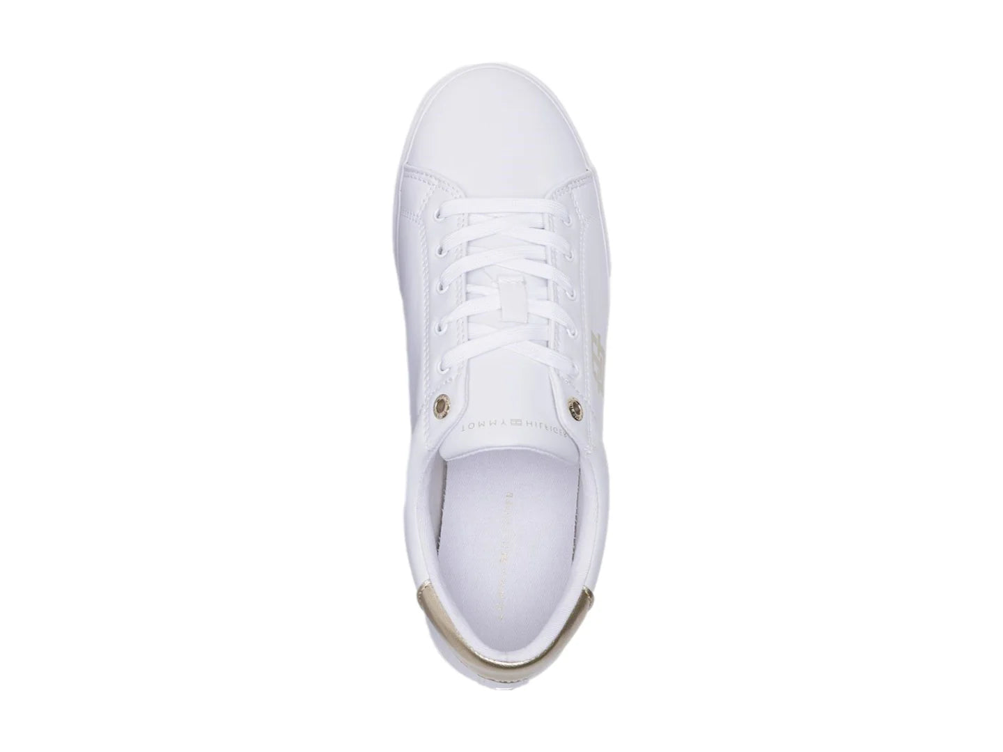 Tenis Tommy Hilfiger Gold Crest Blanco para Mujer