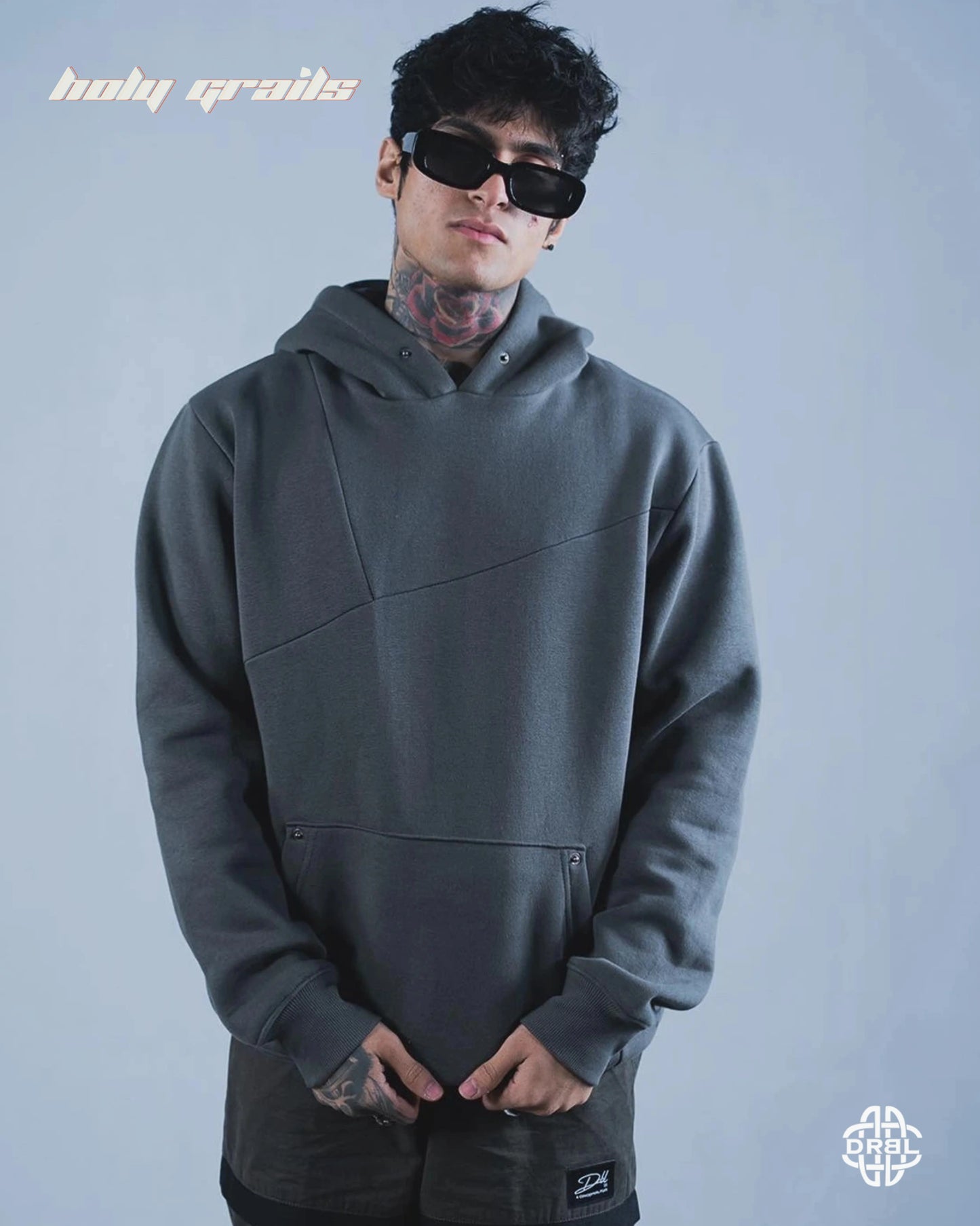 Serene Grey Flint Hoodie HG x DRBL