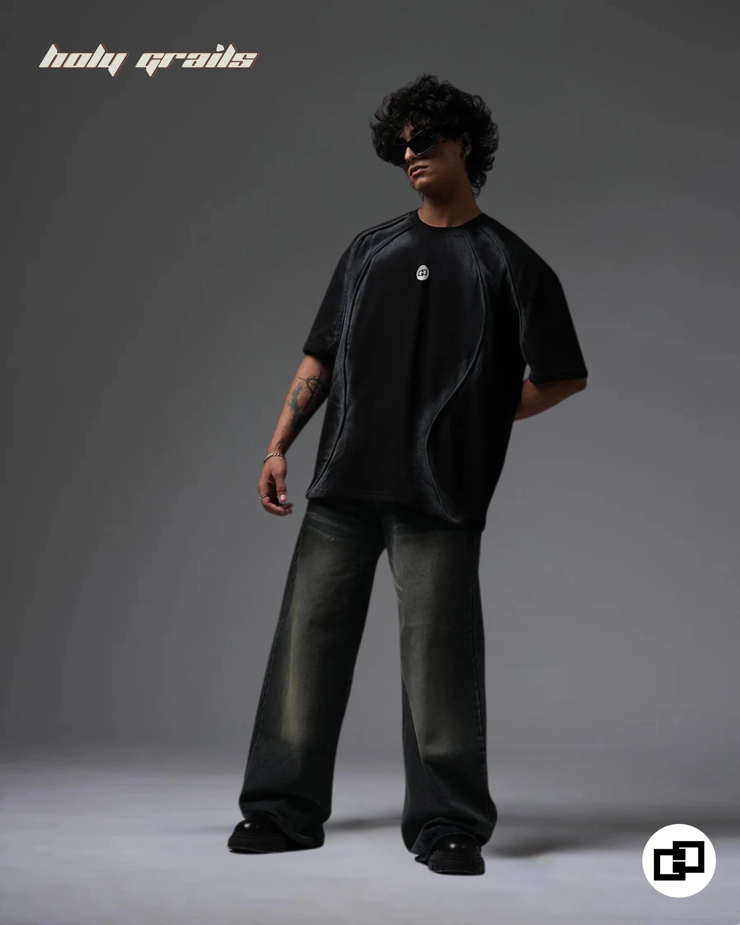 Divine Violence Oversize Tee HG x Grey Hound Clothing