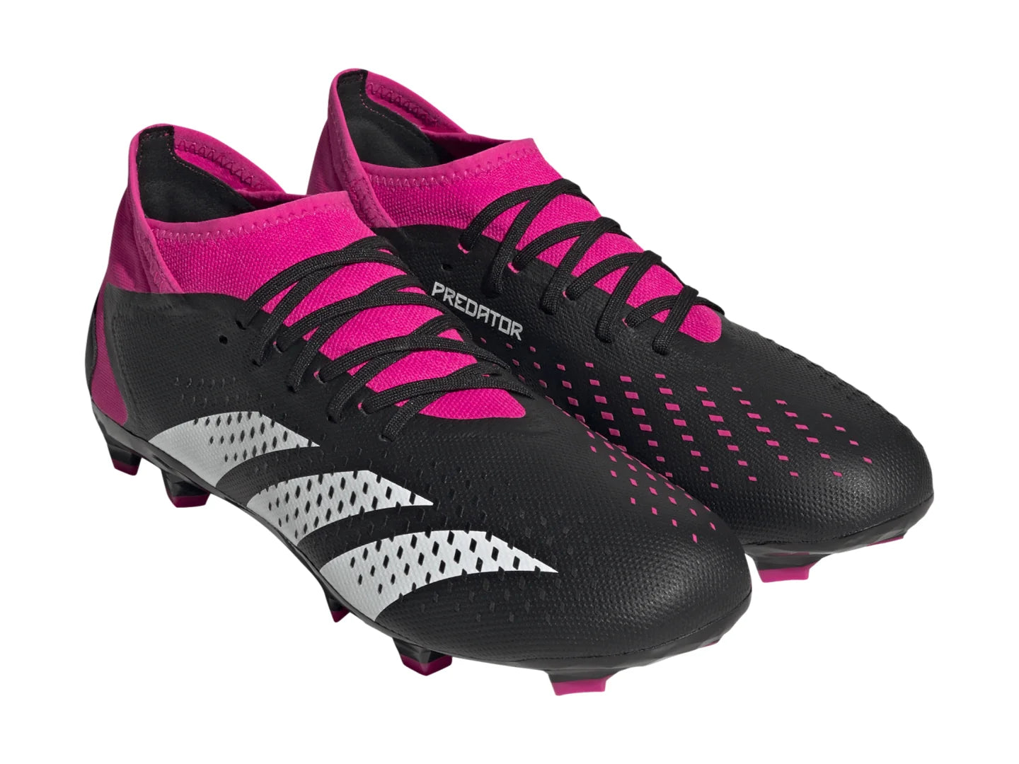 Tenis Adidas Predator Accuracy 3 Negro y Rosa para Hombre