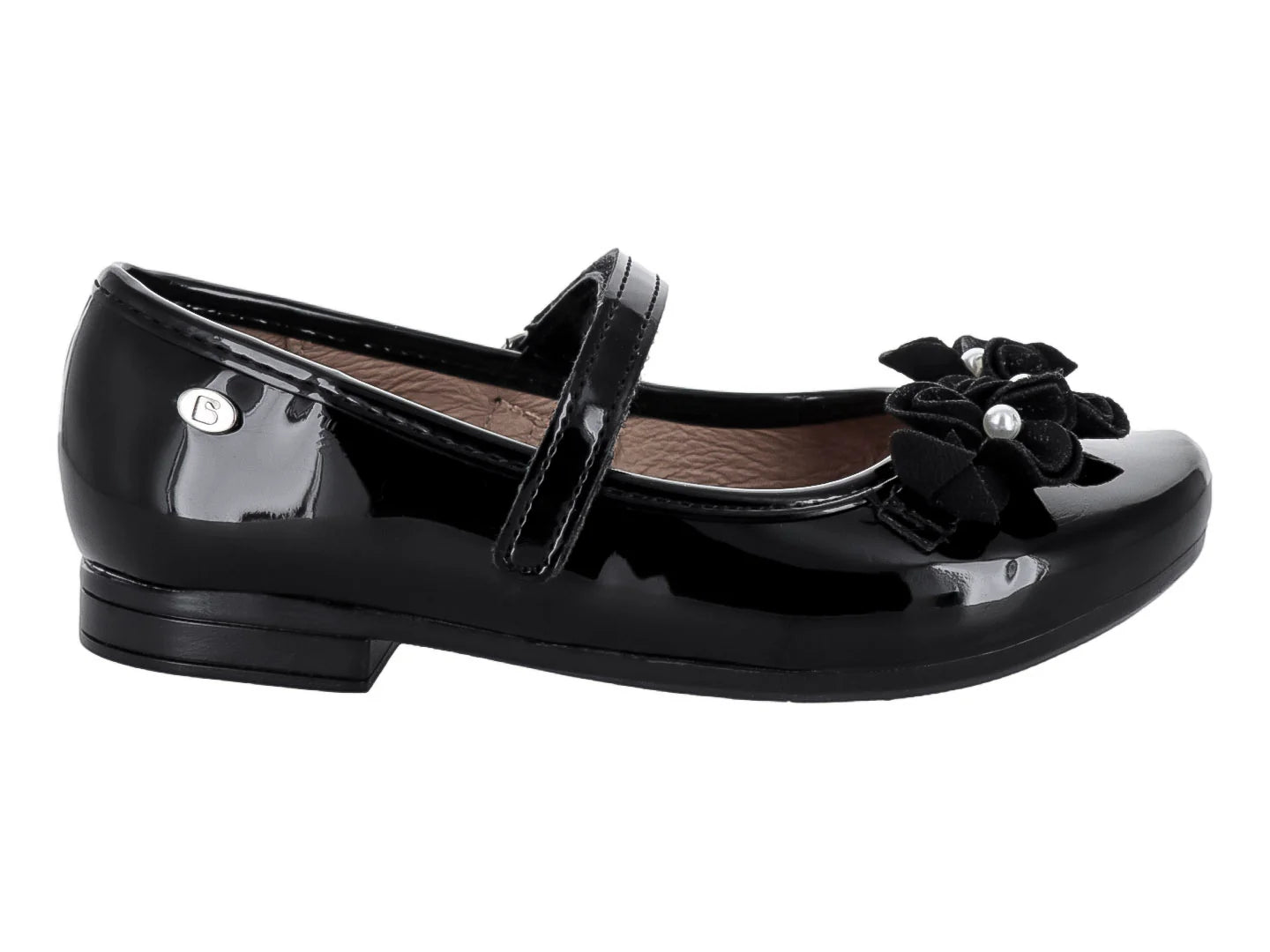 Zapatos Mary Jane Coqueta Negro para Niña