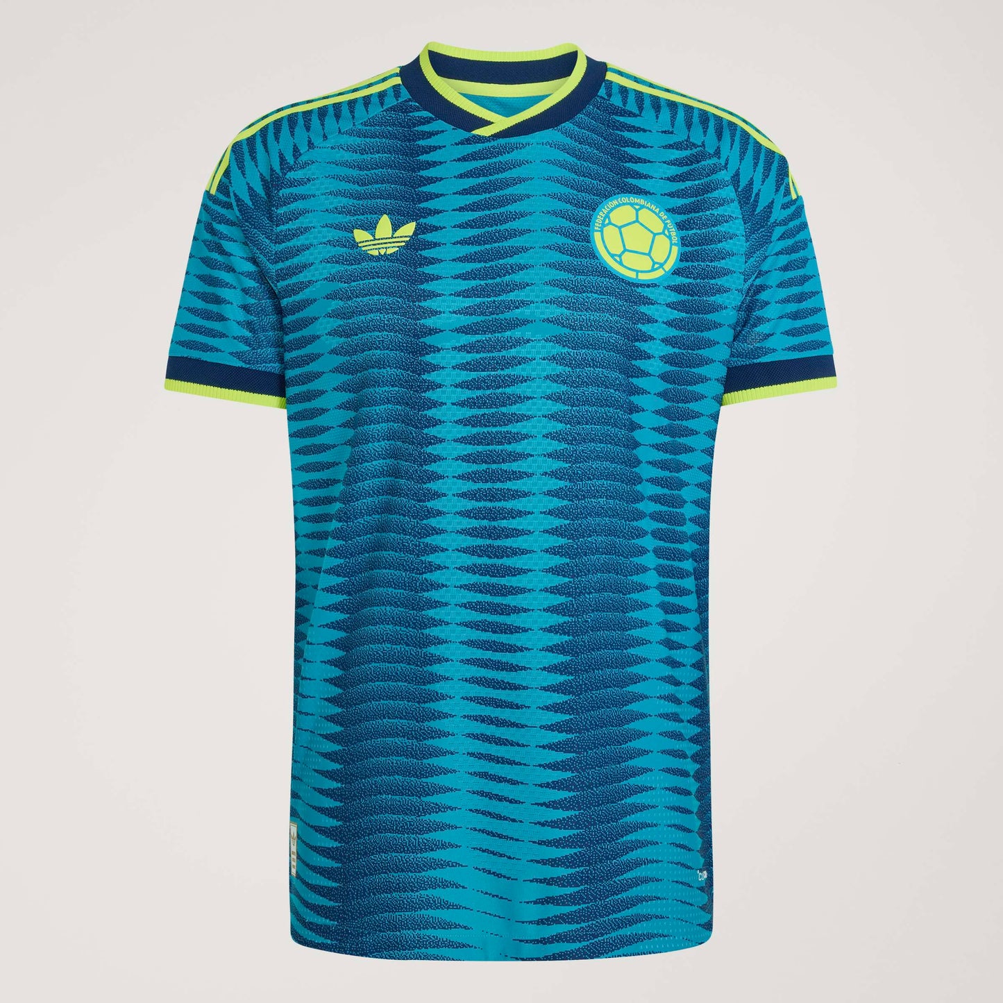 adidas Colombia Away Authentic Mens Soccer Jersey 2026 Mistery Petrol Navy
