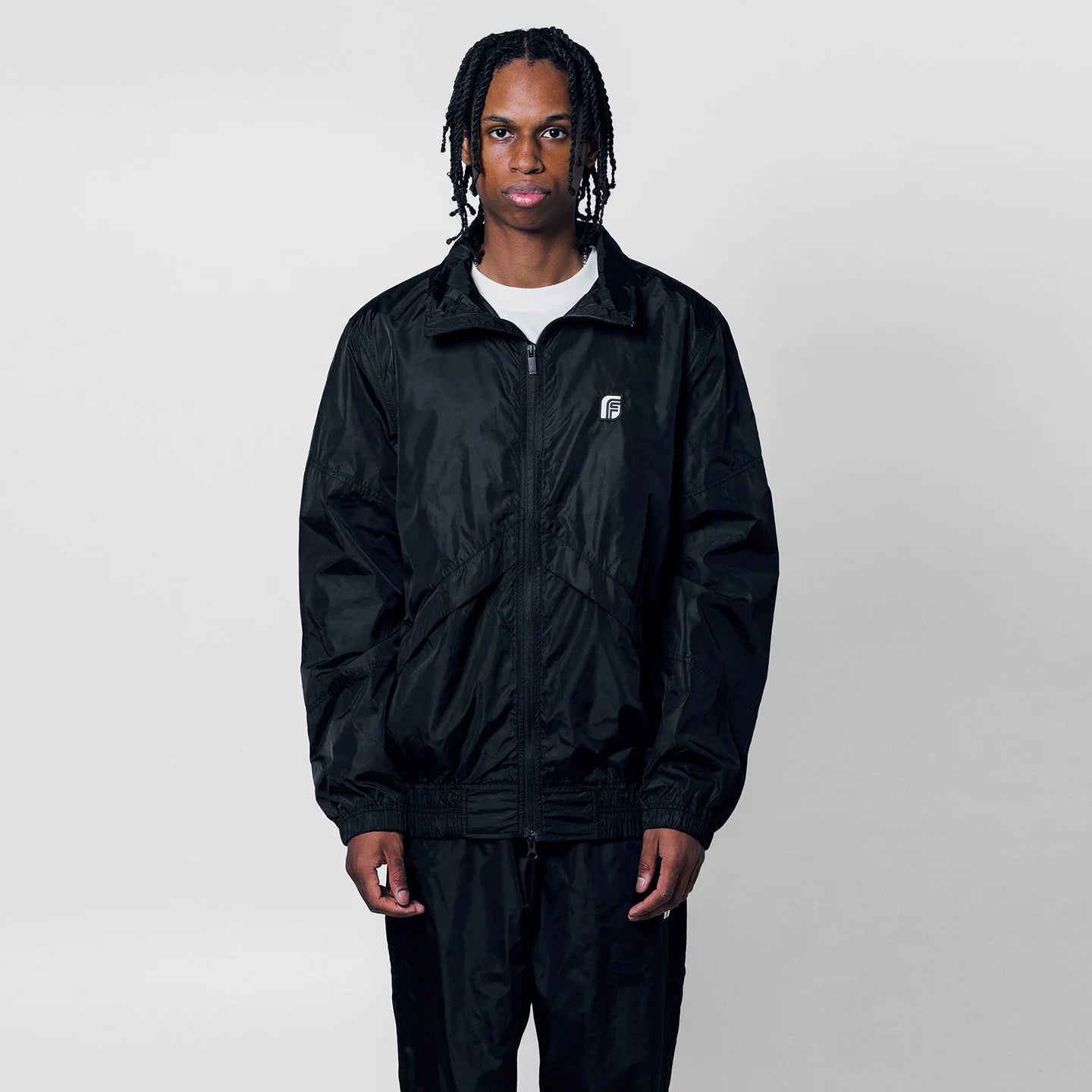 Track Jacket Black Nude