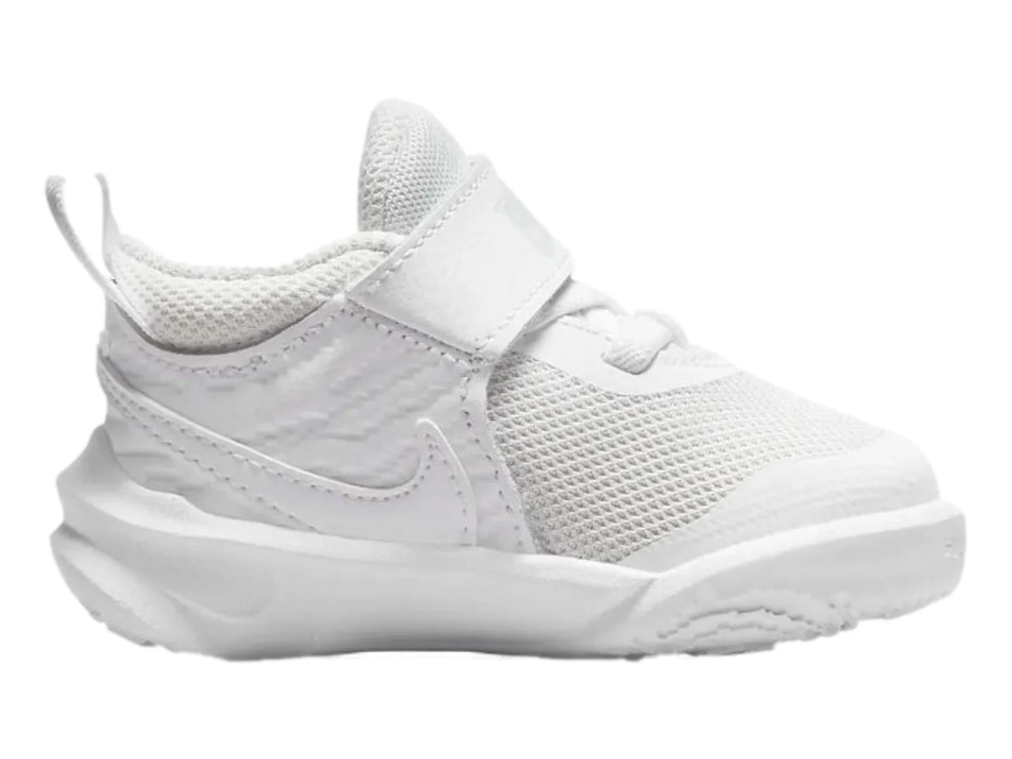 Tenis Nike Team Hustle D 10 Blancos para Niño