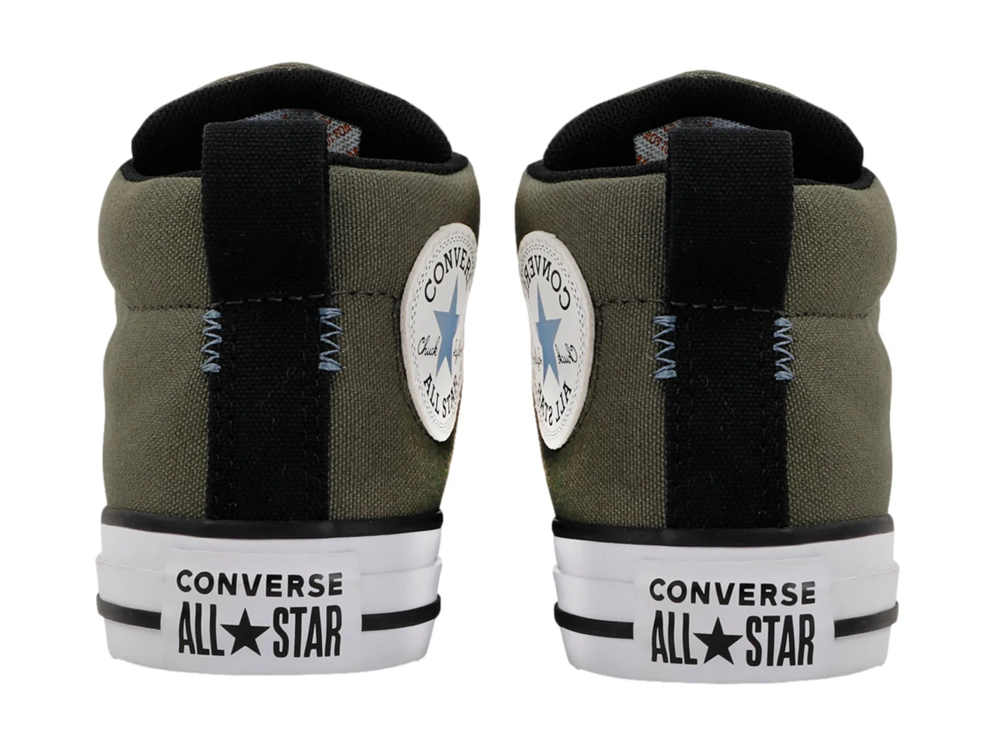 Tenis Converse Chuck Taylor All Star Street Mid Verde Oliva Niño