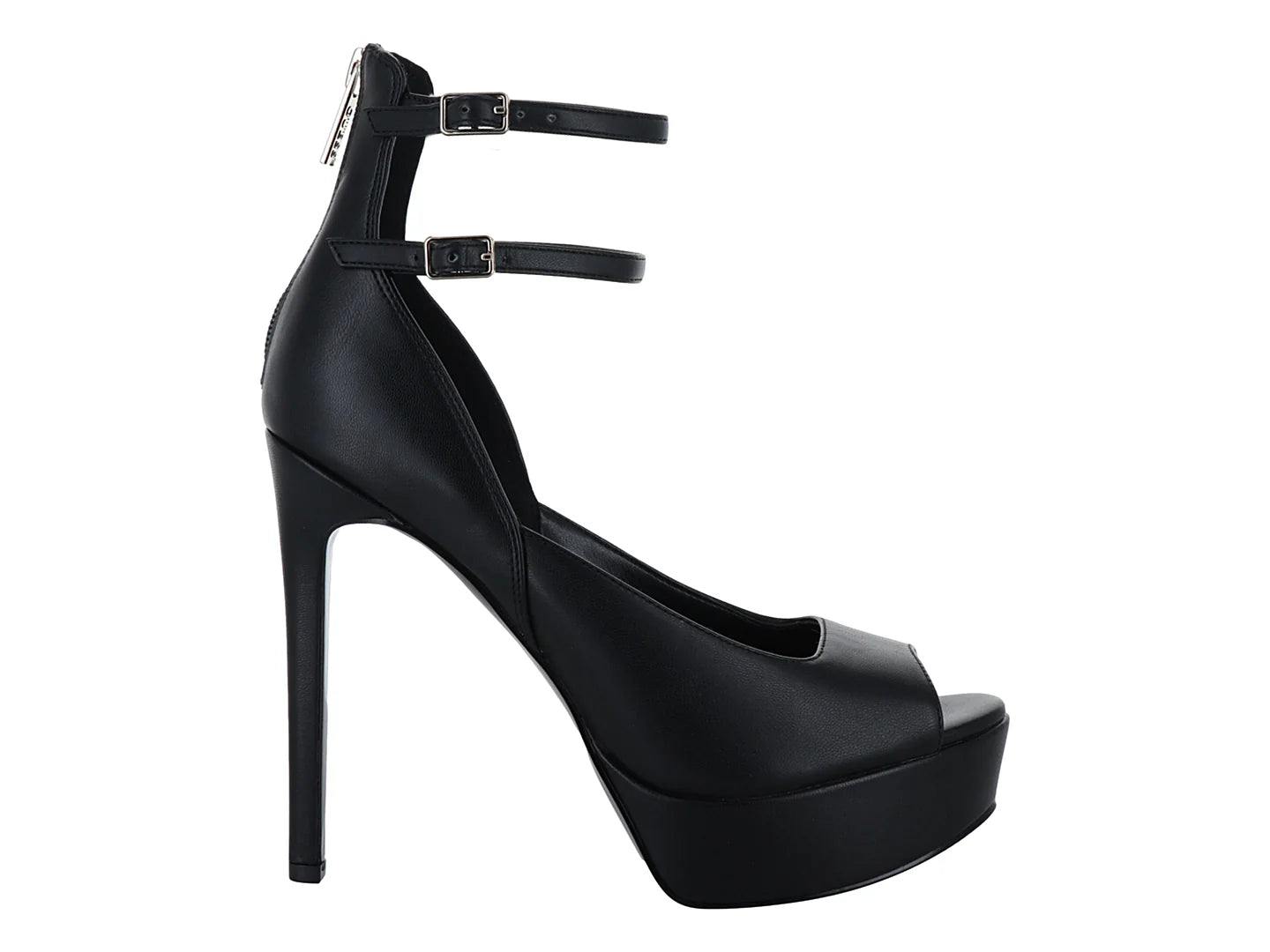 Sandalias Guess Negro Tacón Alto para Mujer