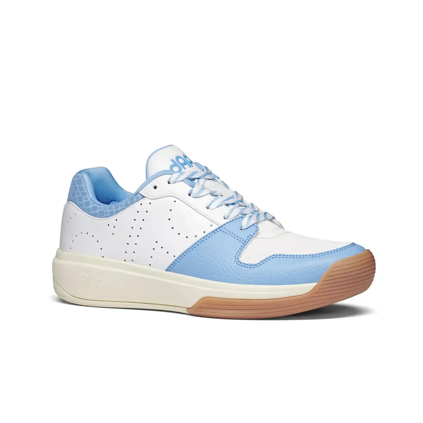 DAPS DESI Low Baby Blue White Mens Pickleball Shoes