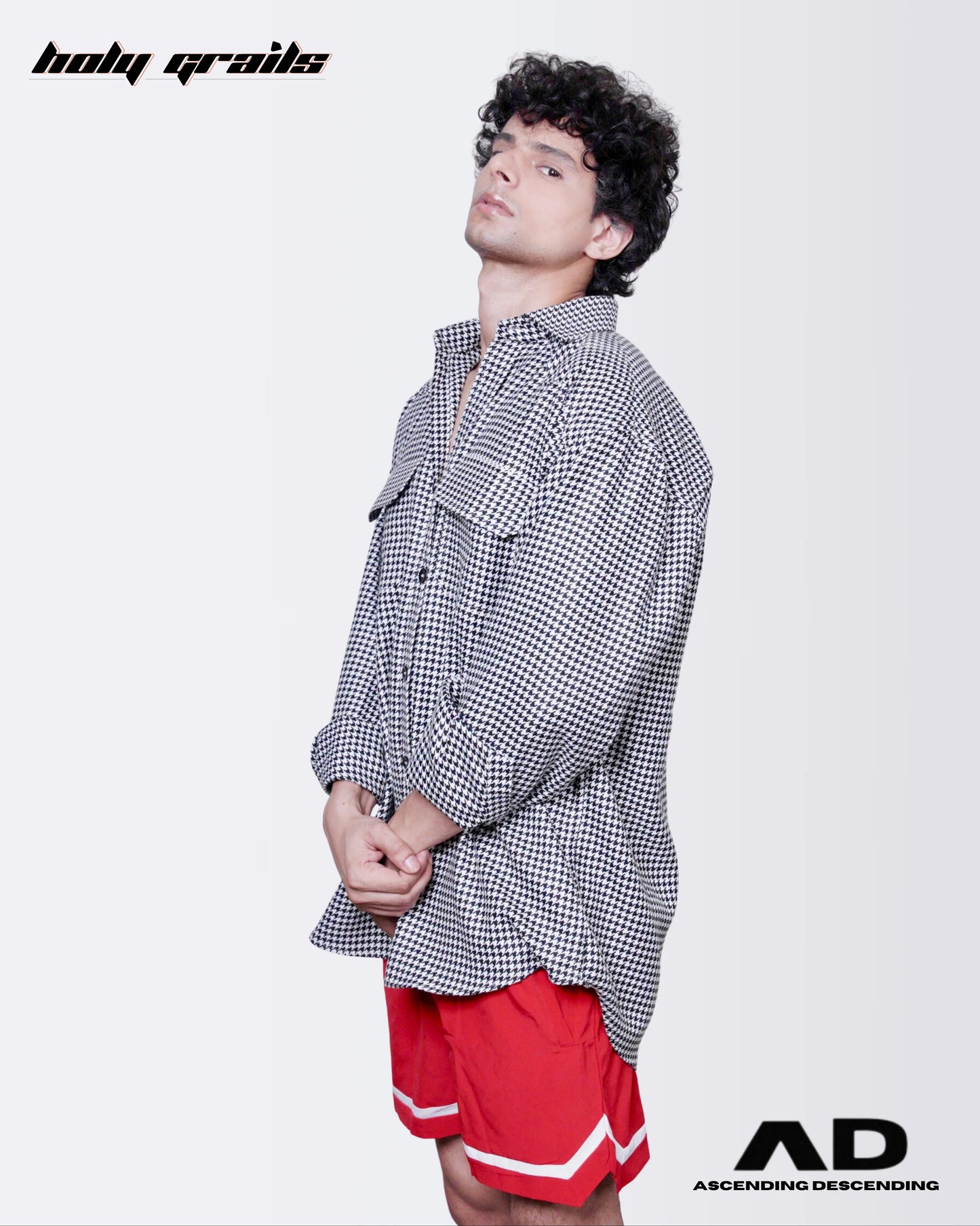 Check Mate Oversize Shirt HG x Ascending Descending
