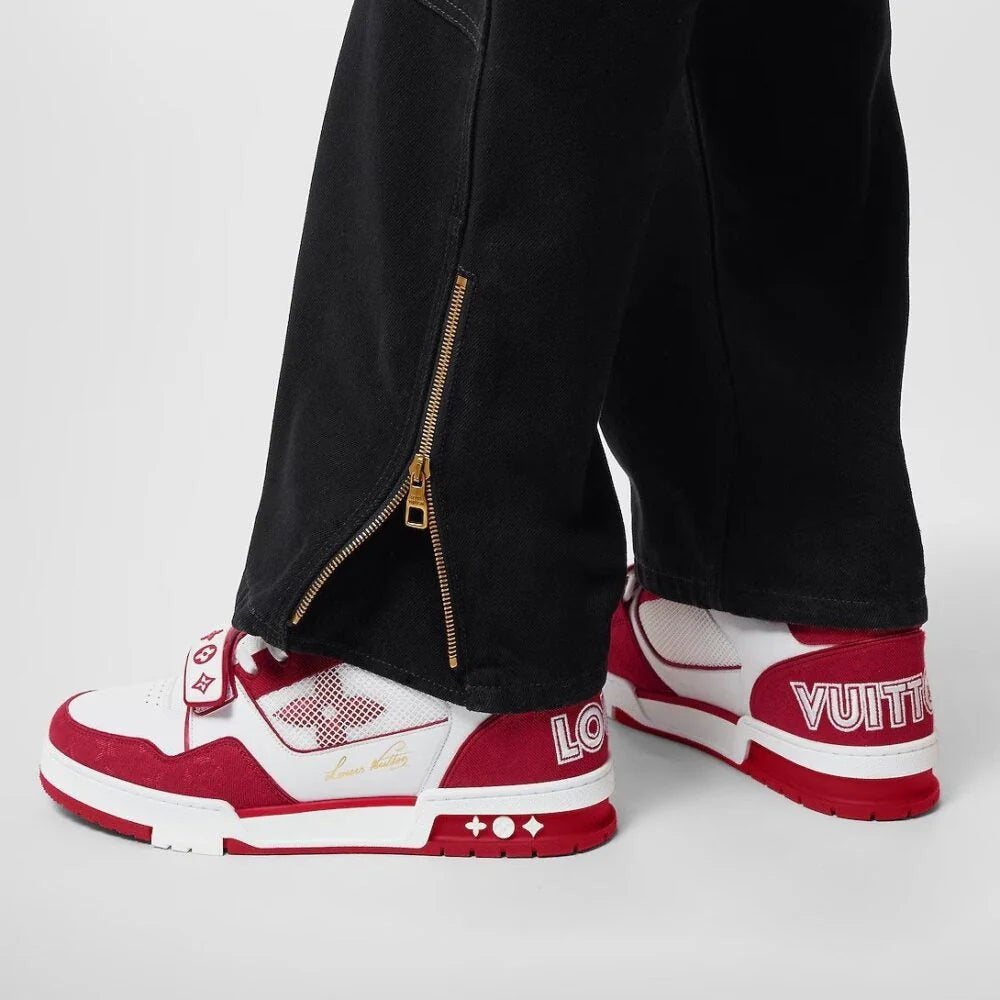 Louis Vuitton LV Trainer Sneaker Red