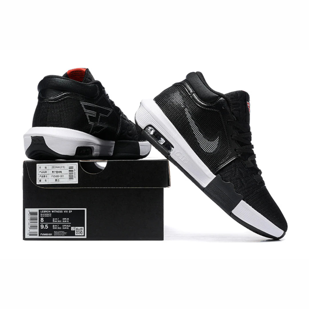 Tênis Nike Lebron Witness VIII Preto Branco