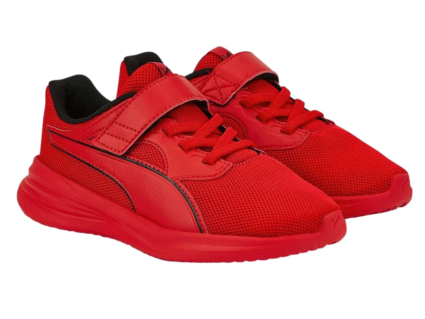 Tenis PUMA Transport ACPS Rojo y Negro para Niño
