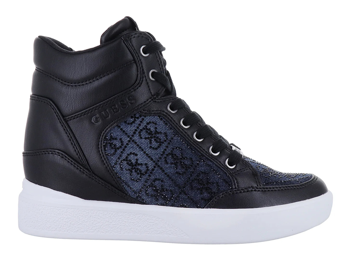 Tenis Guess Casual Negros para Mujer