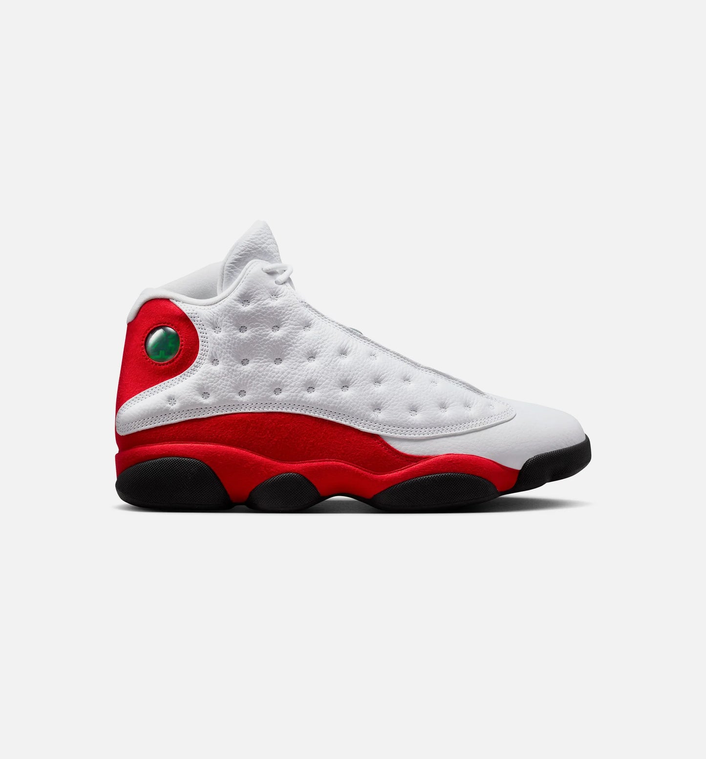 Air Jordan 13 Retro White And University Red Mens Lifestyle Shoe White Black True Red