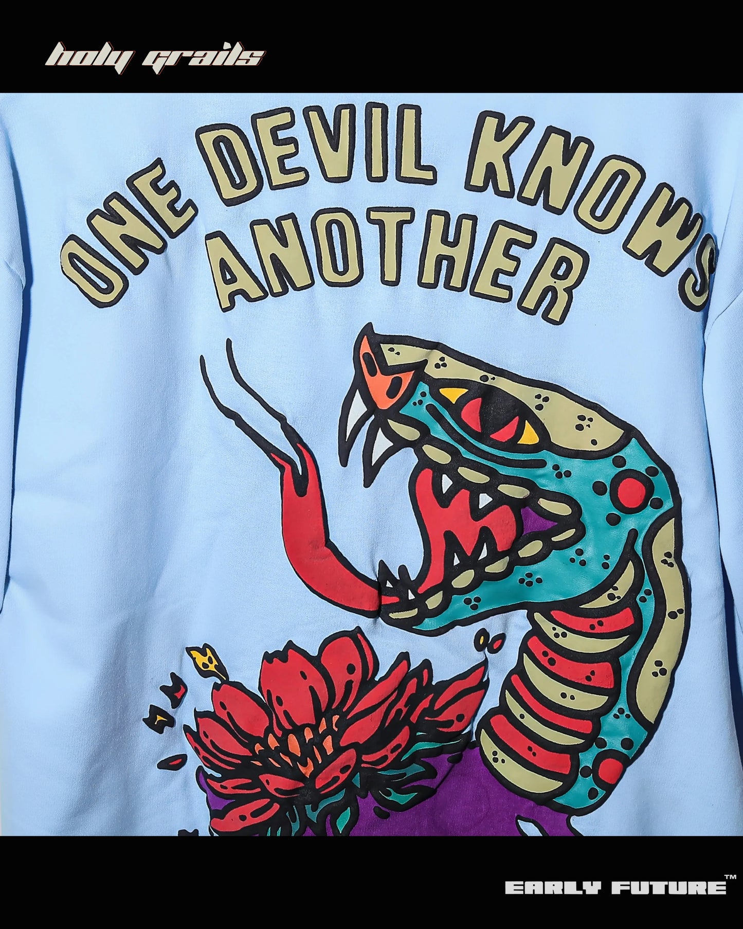One Devil Knows Another Serpent Sky Oversize Tee HG x Early Future