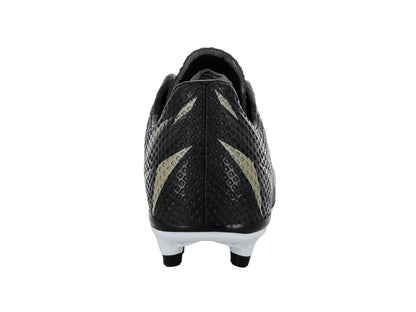 Tenis de Fútbol Furia 1023 Negro Oro para Niño