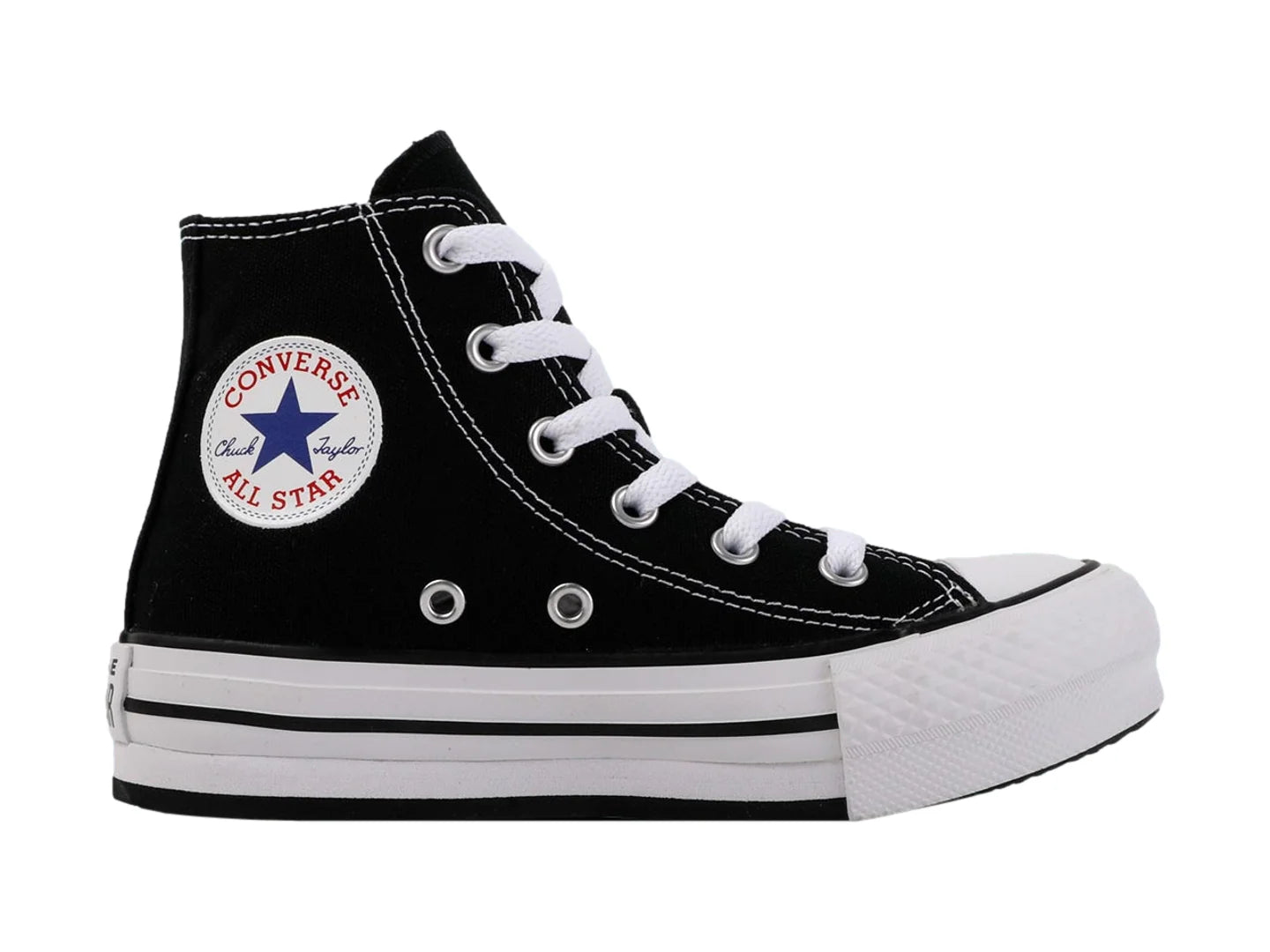 Tenis Converse Chuck Taylor All Star Eva Lift Negros para Niño