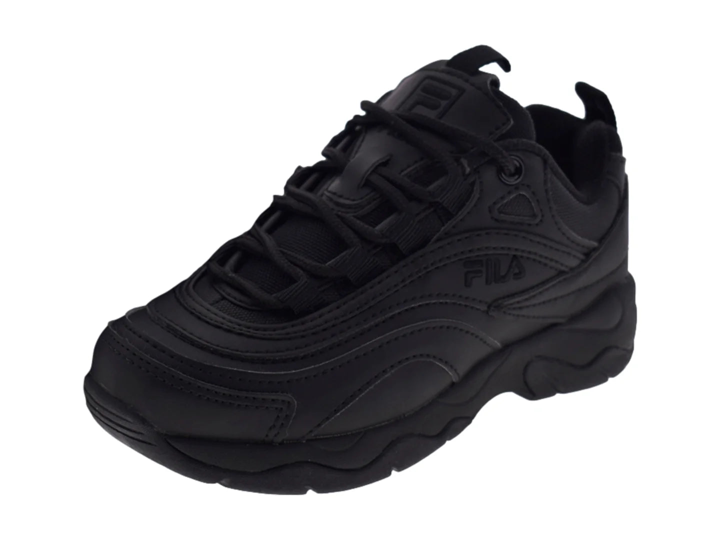Tenis FILA Ray Negro para Niño
