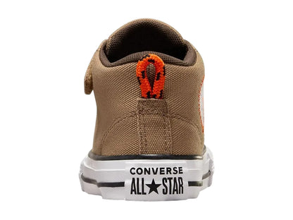 Tenis Converse Chuck Taylor Malden Street Naranja para Niño