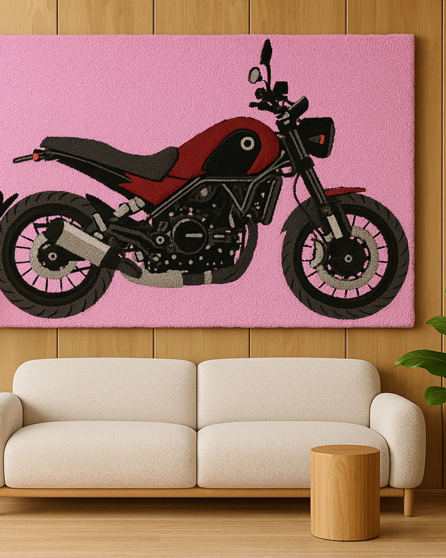 Moto Madness Hand Tufted Rug