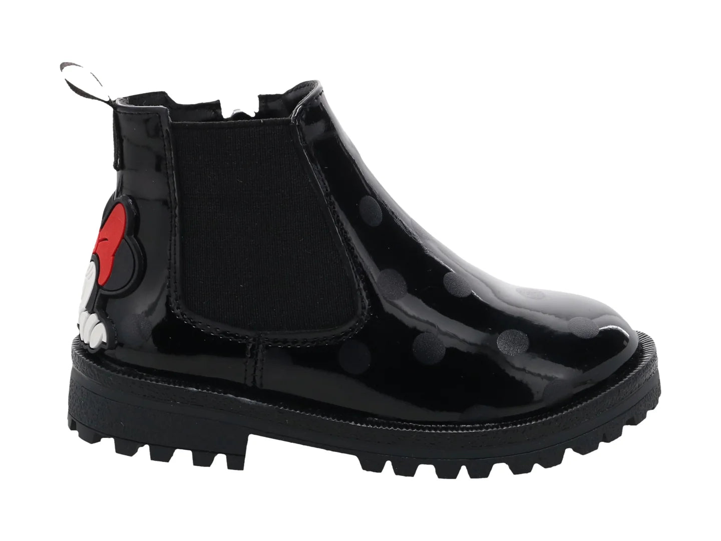 Botas Tropicana de Charol Negro para Niña