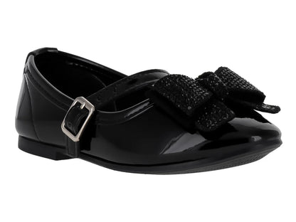 Zapatos Planos 4EVER Charol Negro para Niña