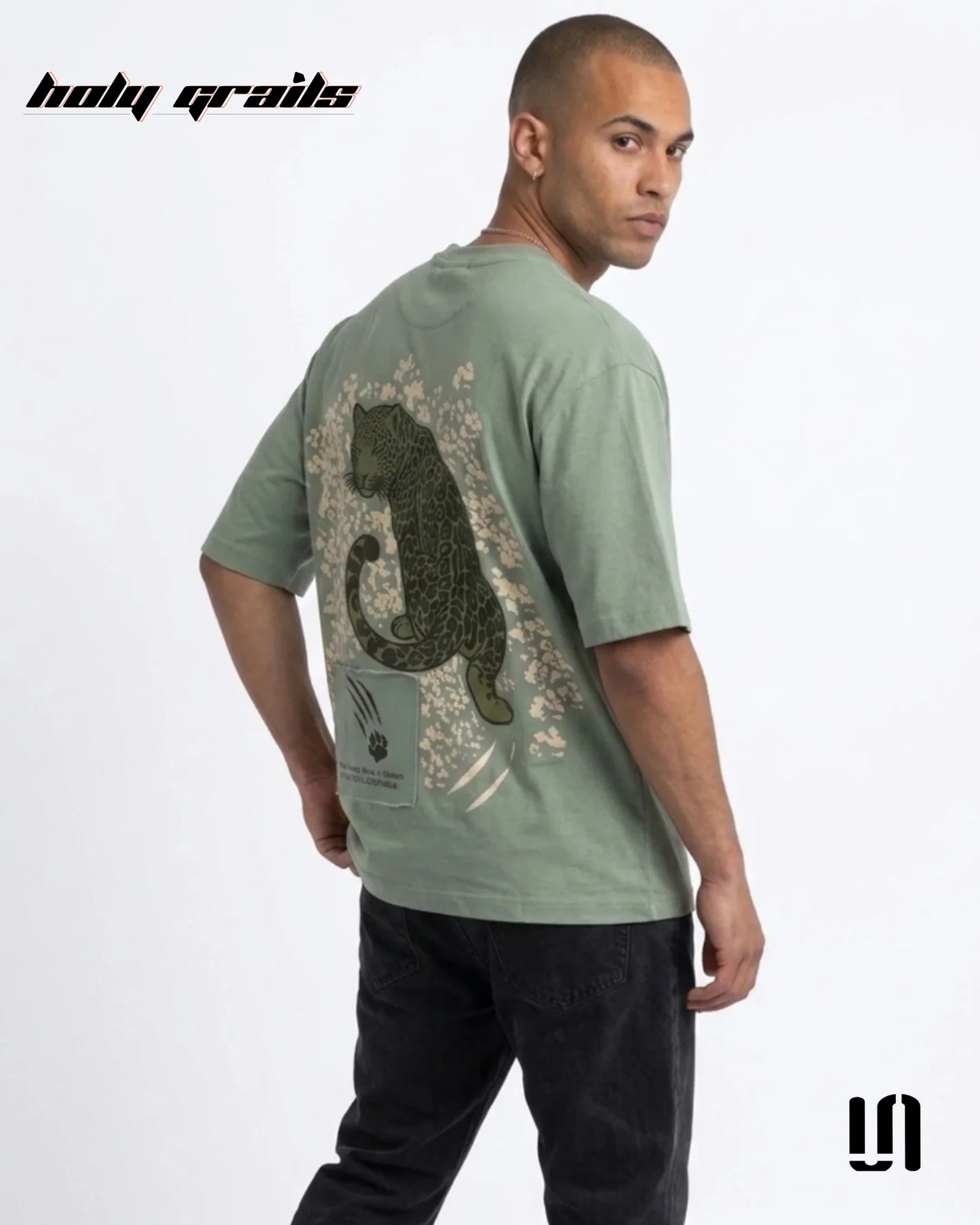Sage Panther Green Tee HG x Sullitt