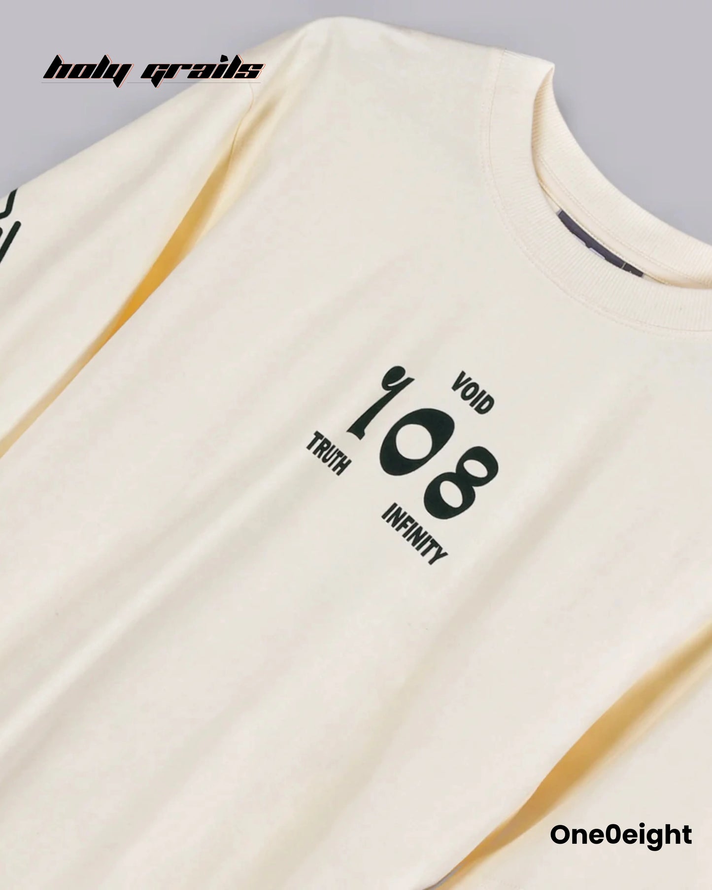 Tattva Cream Oversize Tee HG x One0eight